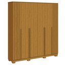 Ver imagem 2 de Guarda-roupa Casal Jamile 6 Portas 4 Gavetas 100% Mdf Cinamomo - Acp Móveis