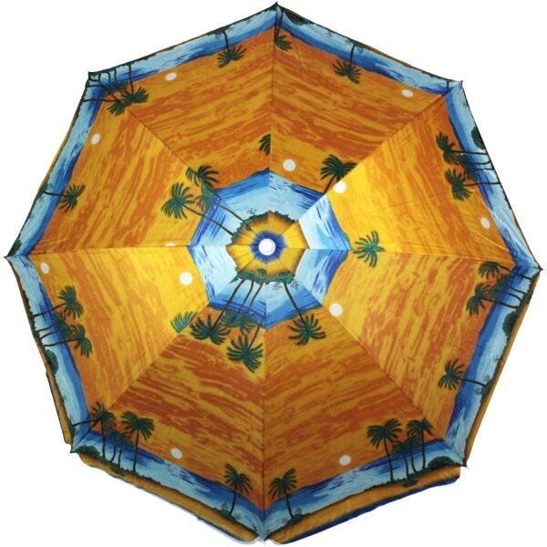 Acessorio para Piscina Guarda-sol Nylon 1,40m - 5