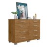 Cômoda Para Quarto 8 Gavetas Freijó CO805097 Araplac - 2