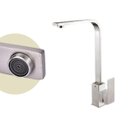 Ver imagem 3 de Torneira Cozinha Gourmet Slim Inox Preto C/ Monocomando