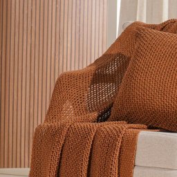 Peseira Decorativa Atacama New 80x250cm Marrom Portabella - 4
