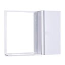 Ver imagem 1 de Espelho para Banheiro com Armário Branco Barra Vertical