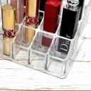 Ver imagem 6 de Porta Maquiagem de Acrílico com 12 Divisórias Organizador de Esmaltes Joias Perfumes