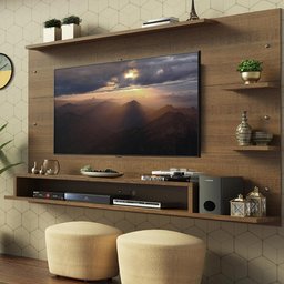 Painel para Tv até 60 Polegadas Madesa Alfa - 2