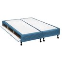 Ver imagem 1 de Cama Box Closet King Poli Tecido Blue (193x203x27) - Castor