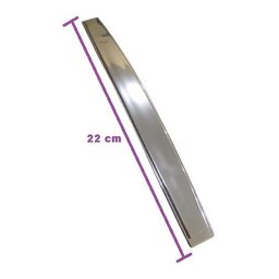 10 Puxadores para Armário Cozinha Cromado Prateado Elegance - 3