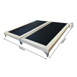 Cama Oriental Premium Casal Veludo Bege - 5