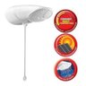 Chuveiro Ducha Multtemperatura Top Jet 7500w 220v Lorenzetti:7500 W/Branco/220V - 3