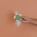 Ver imagem 6 de Brinquedo Pelúcia Tartaruga com Catnip para Gatos - Oikos Animal