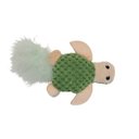 Ver imagem 1 de Brinquedo Pelúcia Tartaruga com Catnip para Gatos - Oikos Animal
