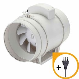 Exaustor Axial Turbo Ventisol 200mm 220v Grow Indoor - 2