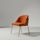 Ver imagem 4 de Cadeira Poltrona Decorativa Nuvem Premium Orgânico:bouclé Terra Cota