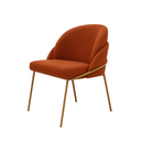 Ver imagem 5 de Cadeira Poltrona Decorativa Nuvem Premium Orgânico:bouclé Terra Cota