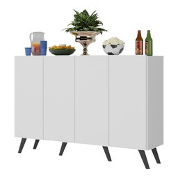Aparador Buffet 4 Portas Retrô Alemanha Multimóveis BR3556 - 3