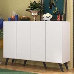 Aparador Buffet 4 Portas Retrô Alemanha Multimóveis BR3556 - 2