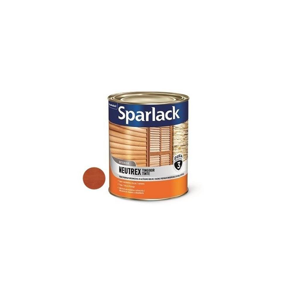 Verniz Brilhante Neutrex Mogno 900ml Sparlack