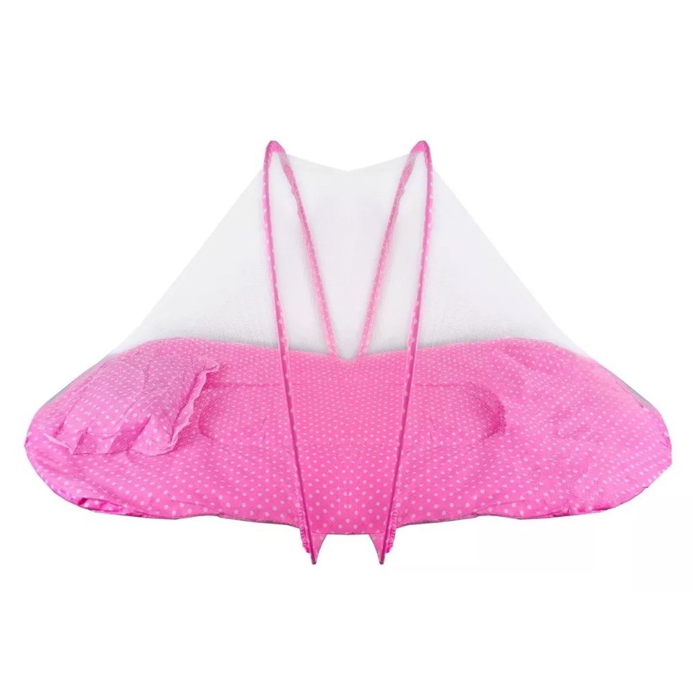 Berço Ninho com Travesseiro Acolchoado Portátil Dobrável Tenda Mosquiteiro Anti-Mosquito Para Crianç - 2