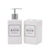 Kit Banheiro Bath de Porcelana 2 Peças 330ml - Mai Home - 1