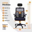 Ver imagem 6 de Cadeira Escritório Executiva Diretor Relax Oficial - 1