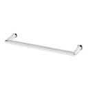 Ver imagem 1 de Porta Toalha Toalheiro de Rosto de Banheiro 25cm em Aço Inox Polido Brilhante Linha Tessália Stainle