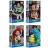 Kit 4 Quebra Cabeça 60 Peças Toy Story Disney Toyster - 1