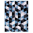 Ver imagem 1 de Tapete para Sala Belga Geométrico Azul Claro 2,50x3,00M - J Serrano