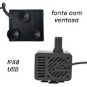 Ver imagem 6 de Fonte Bebedouro Gatos Cães Automático com Filtro Usb Bivolt 2,5 Litro