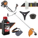 Ver imagem 1 de Roçadeira Tekna Rl430-p Plus 43cc 1,7hp + Óleo Toyama 2t