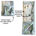 Ver imagem 6 de Edredom Dupla Face Foto Bebê Mêsversário Mapa Mundi Animais