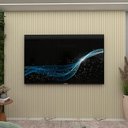 Ver imagem 7 de Painel para TV até 85 Polegadas Ripado com LED 100% MDF 250CMX218CM Supremo Bege Off White
