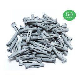 Kit Com 50 Buchas Para Tijolo Bloco Baiano 12mm Toi - 1