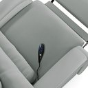 Ver mais imagens de Poltrona do Papai Reclinável Sala de Cinema Palace 2 Lugares Manual Baú Usb Pu Caramelo G23 Encantum