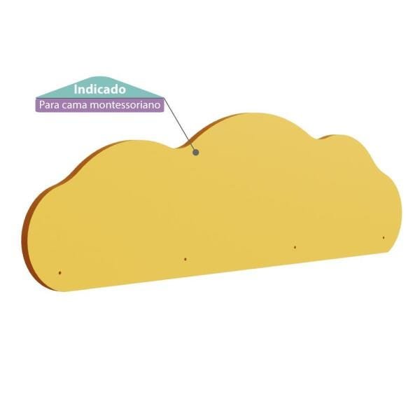Grade de Proteção Nuvem Amarelo 100% MDF - Casatema - 3