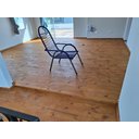 Ver imagem 4 de 1 M² Assoalho Madeira Pinus Tratado em Autoclave Cca (réguas 3 Metros de Comprimento)