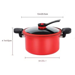 Panela de Pressão Multifuncional Indução e Gás Antiaderente - 3