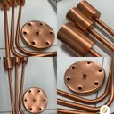 Ver imagem 2 de Plafon Aster 6 Hastes Rose | Iluminação Moderna