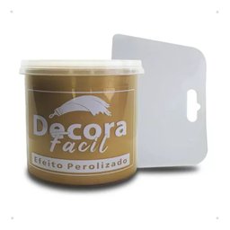 Cimento Queimado com Efeito Perolizado Decora Fácil 1kg - Ouro Brasil - 2