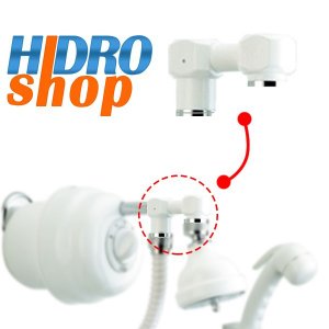 Desviador Branco para Ducha Elétrica Cardal - Pr518