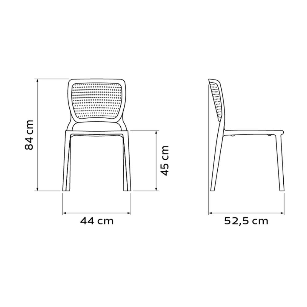 Cadeira Safira Verde Musgo Tramontina 92048/925 - 2