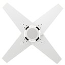 Ver imagem 4 de Ventilador de Teto Natuvent Callis Led 4 Pás Madeira Branco 4000k Branco Neutro, Luz Neutra 127v