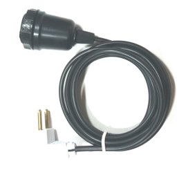 Soquete C/ Rabicho Preto 2 Metros E Plug Para Iluminação - 3