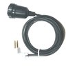 Soquete C/ Rabicho Preto 2 Metros E Plug Para Iluminação - 1