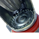 Ver imagem 7 de Rodízio Rodinha Grande Giratório Placa Base Aço Roda Borracha Diâmetro 200mm 8" Altura 245mm