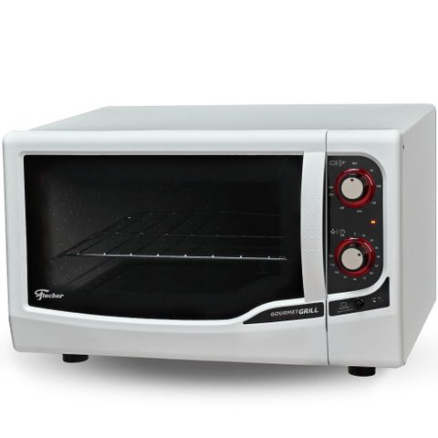 Forno Elétrico Gourmet Grill Gii Bancada 44l 127v 9741-79181 Fischer Branco