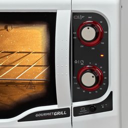 Forno Elétrico Gourmet Grill Gii Bancada 44l 127v 9741-79181 Fischer Branco - 4
