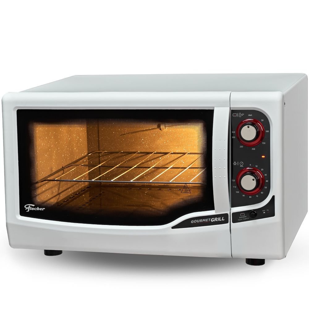 Forno Elétrico Fischer Gourmet Grill GII Bancada Branco 44L 127V 9741-79181 - 2