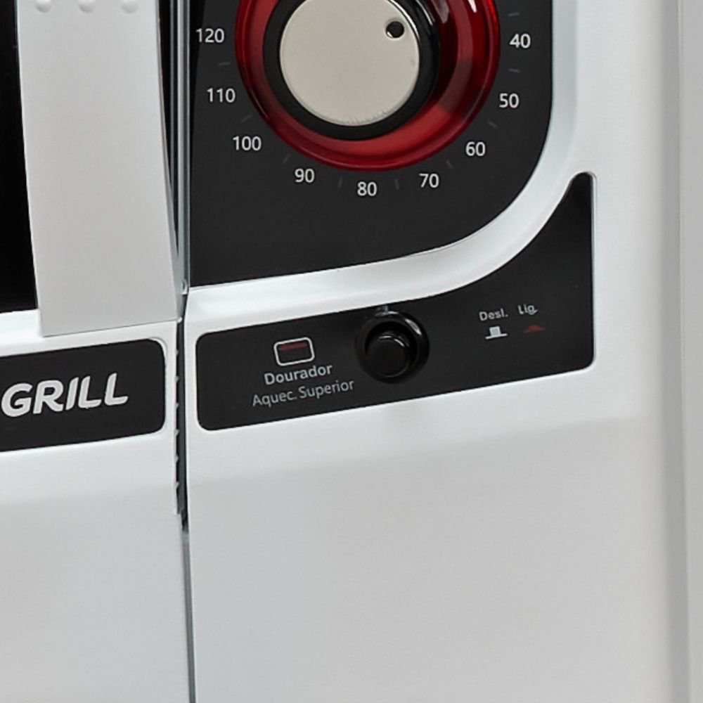 Forno Elétrico Fischer Gourmet Grill GII Bancada Branco 44L 127V 9741-79181 - 7