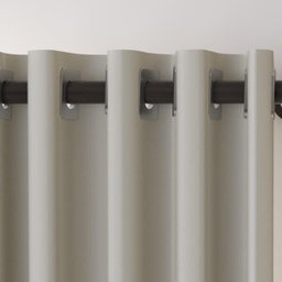 Cortina Blackout 100% Vitalle Plano 2,80M x 1,80M - Belchior - Areia - 1