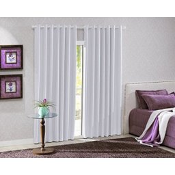 Cortina Blackout Tecido Liso 2,60M x 1,70M - Bella Janela - Marfim (11) - 1