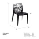 Ver imagem 5 de Kit 4 Cadeiras de Jantar Gruvyer Ajl Store Kit 4 Cadeiras Gruvyer